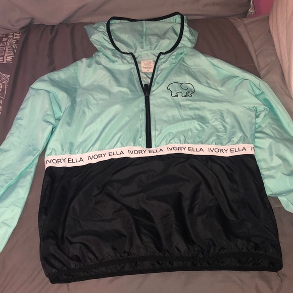 ivory ella Jackets & Blazers - Women’s Ivory Ella Windbreaker Jacket